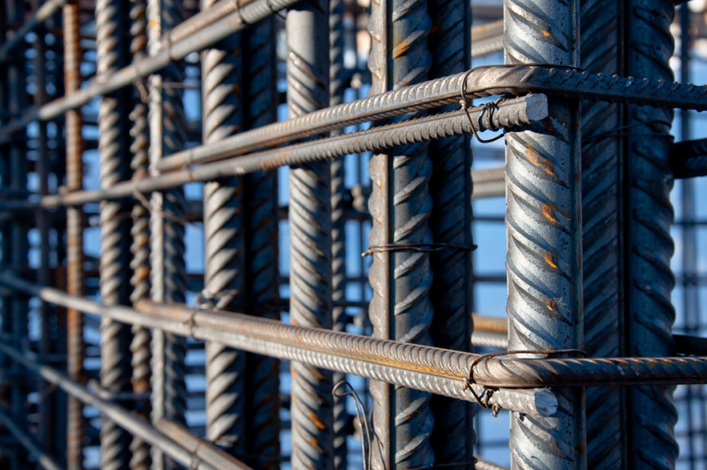 Rebar fencing in El Paso.