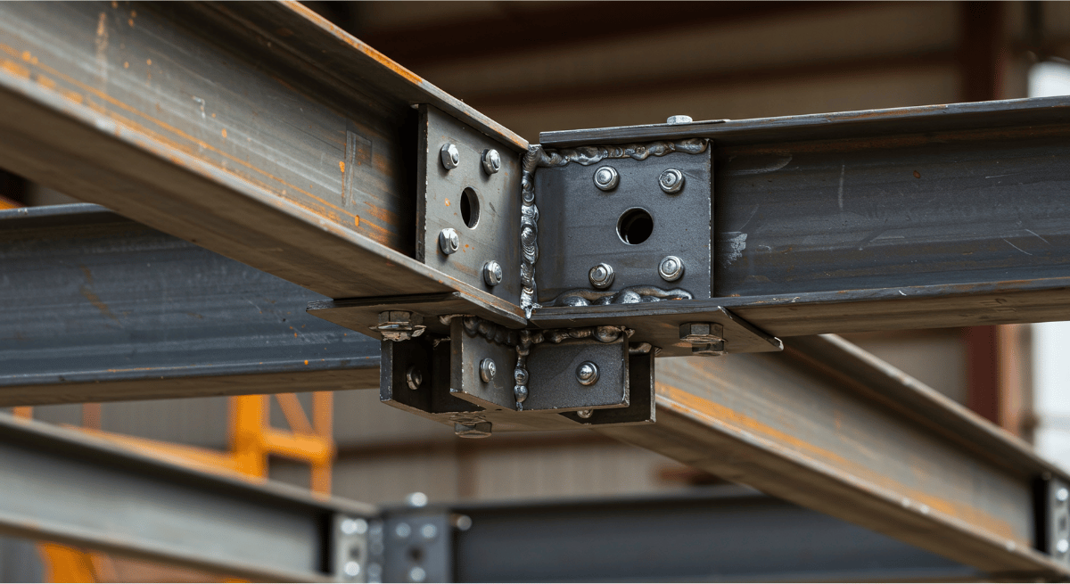 Structural steel beams
